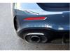 Black Dual/Quad Exit Tailpipe for Mercedes-Benz A-Class A200 A220 W177, A35, A45, AMG Rear Lip