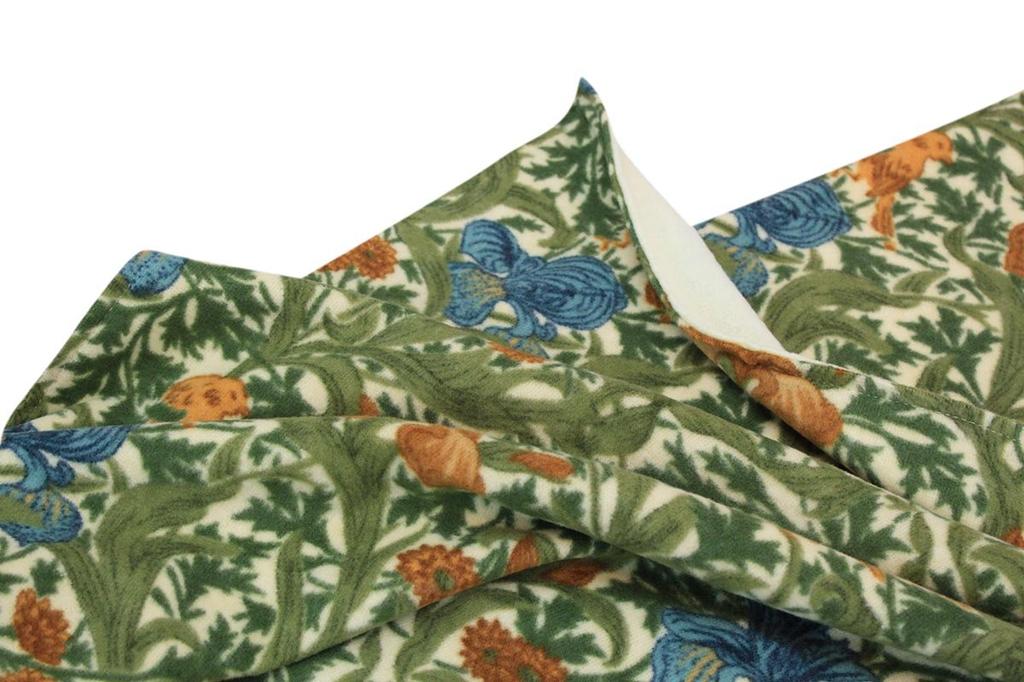 Verwandelt sich in ein warmes Futon Warme Flausch-Bettbezug Einzel-Lang Grün [Romance Kosugi] 1-2847-9412-1200