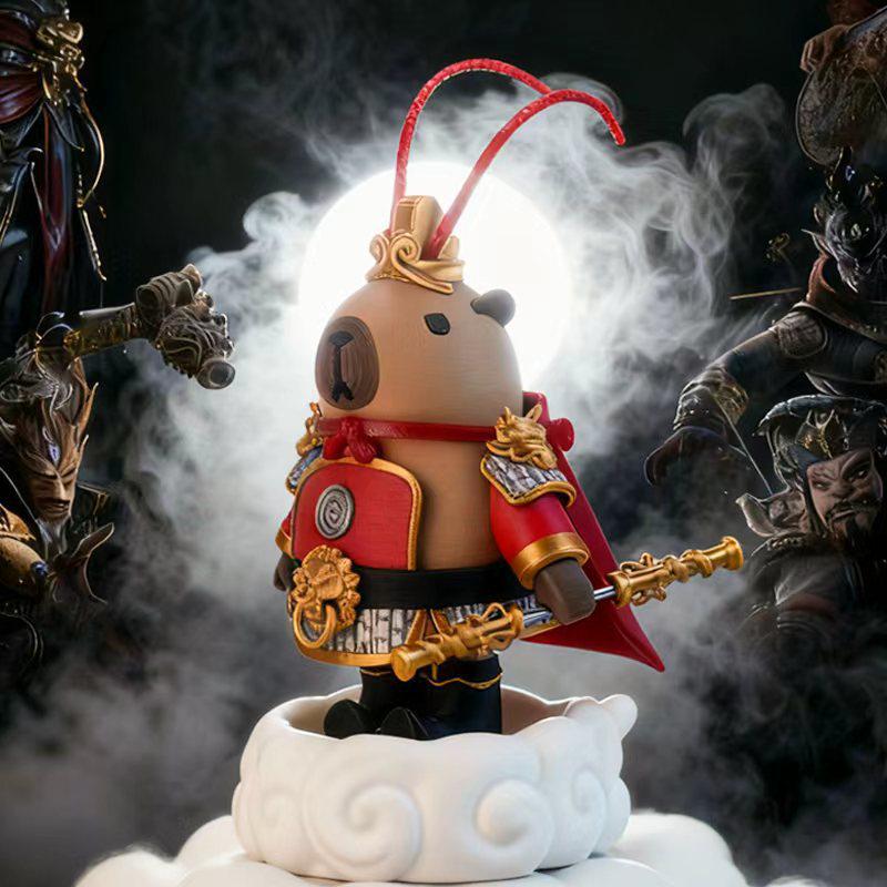 3D Printed Articulated Deep Sea Monster Toy – Creative Novelty