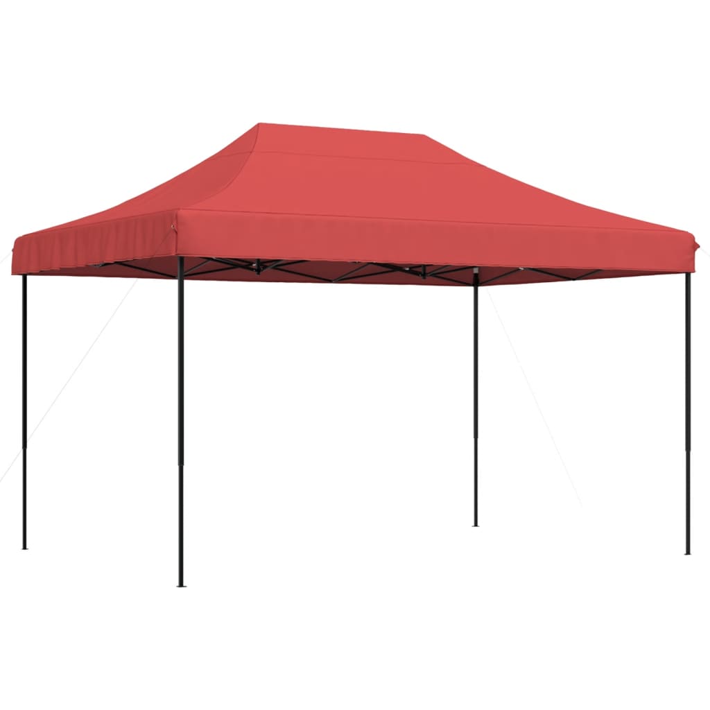 Vidaxl Składany Namiot Imprezowy Typu Pop-Up, Burgund, 410X279X315 Cm