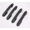 Black Door Handle Cover Trim for - Toyota RAV4 Garnish ABS with Keyhole