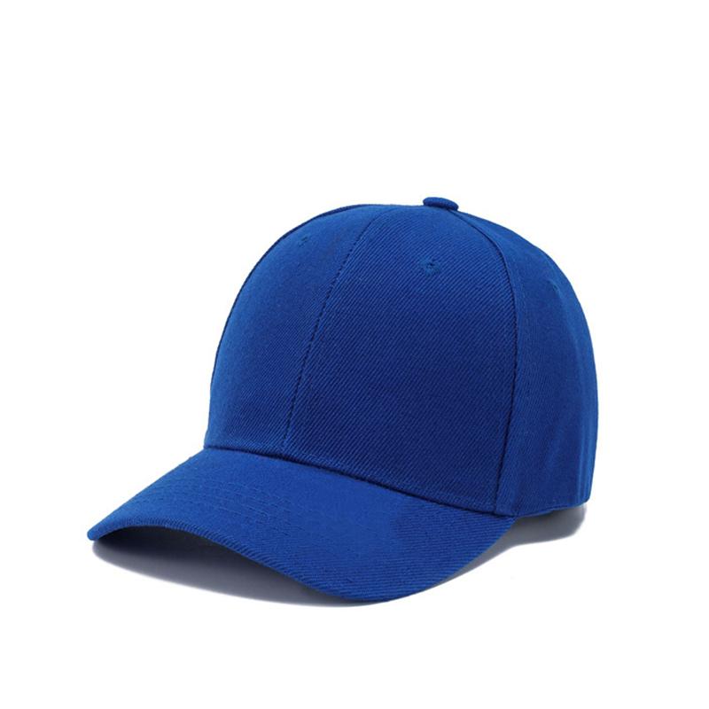 1PC Boy Girl Cap Casual Plain Baseball Cap Adjustable Snapback Street Hat Hip-Hop Sun Hat Adjustable Students Peaked Caps