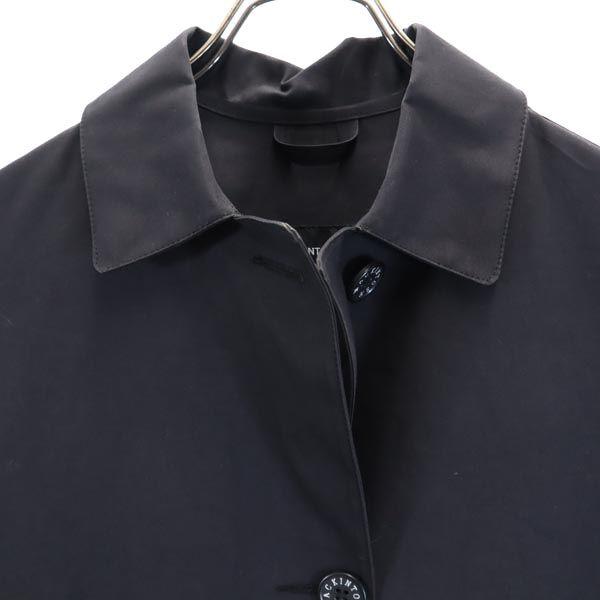 Mackintosh Stainless Collar Coat 34 Black Handmade Women Used