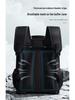 Durable Large Capacity Multi-pocket Tool Backpack with Double Shoulder Straps - Made of Thickened Wear-resistant Oxford Cloth.