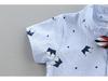 Trendy Summer Two-Piece Infant Boys' Short-Sleeve Outfit