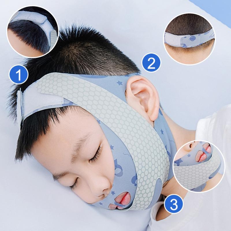 Open Mouth Breathing Correction Chin Strap Anti Snoring Belt Mouth-Sealing Gifts For Women Men Better Breath Health Care