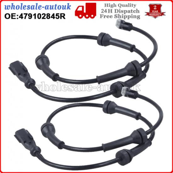 2X ABS Wheel Speed Sensor Front Left OR Front Right For Primastar Vivaro Trafic