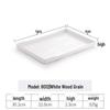 UOZO Wooden Rectangular Serving Tray