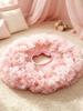 Girls' Princess Style Lotus Pink Rainbow Fluffy Tutu Skirt