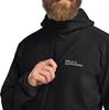 Куртка Jack Wolfskin Prelight Trail Hoody Men (A63791) черная