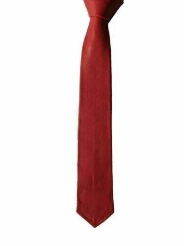 Tie High Quality Lambskin Real Lambskin Dance Red Party Wear 100% Men's Neck