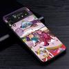 Fionna Cake Case for Samsung Galaxy Z Flip4 Flip3 5G PC Hard Cell Phone Shell Z Flip 4 3 Black Coque Zflip4 Zflip3 Cover
