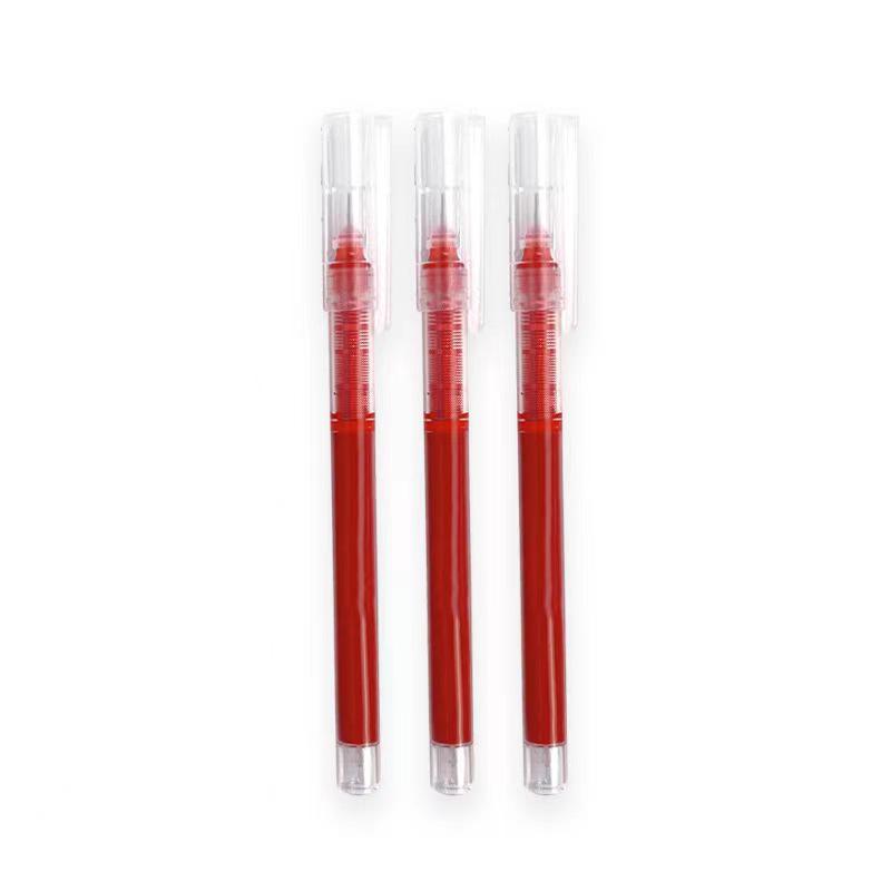 Quick-drying Rollerball Gel Pen 0.5mm for Students, Carbon Ink, Water-based, Fast-dry Signing Pen
