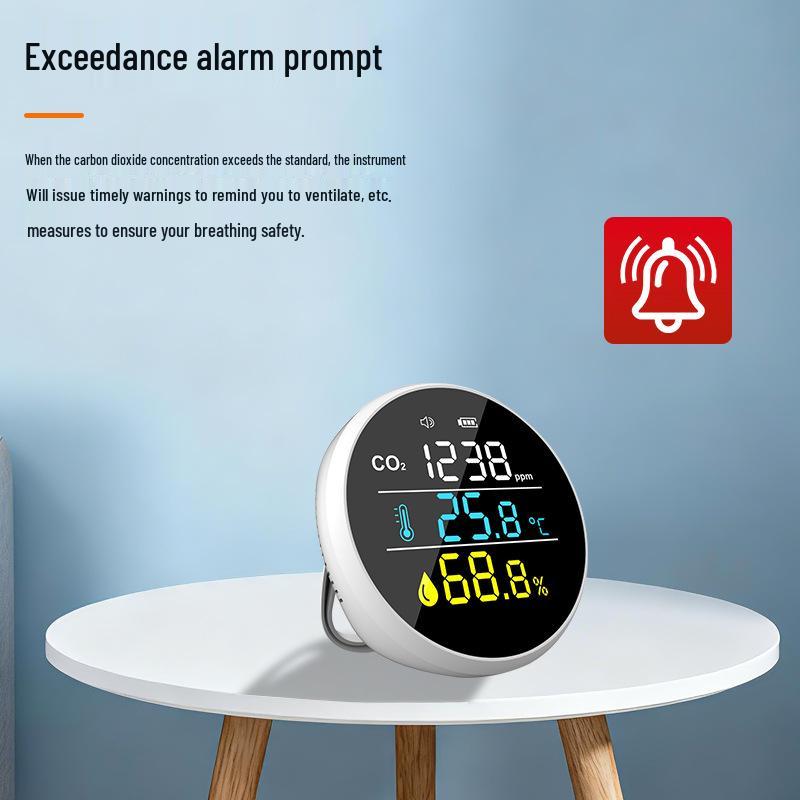 Home 3-in-1 CO2 Detector, Thermometer & Hygrometer with Infrared Probe (Expert Choice, 2025)