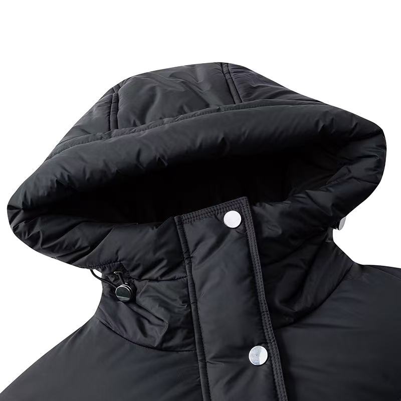 Anta Women's Basic Water-Repellent Hooded Short Down Jacket Black 162547935-2