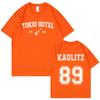 Rock Band Tokio Hotel Kaulitz Tričko Pánská Móda Neformální Tričko s krátkým rukávem Hip Hop Punk Trička nadměrné velikosti Unisex Streetwear