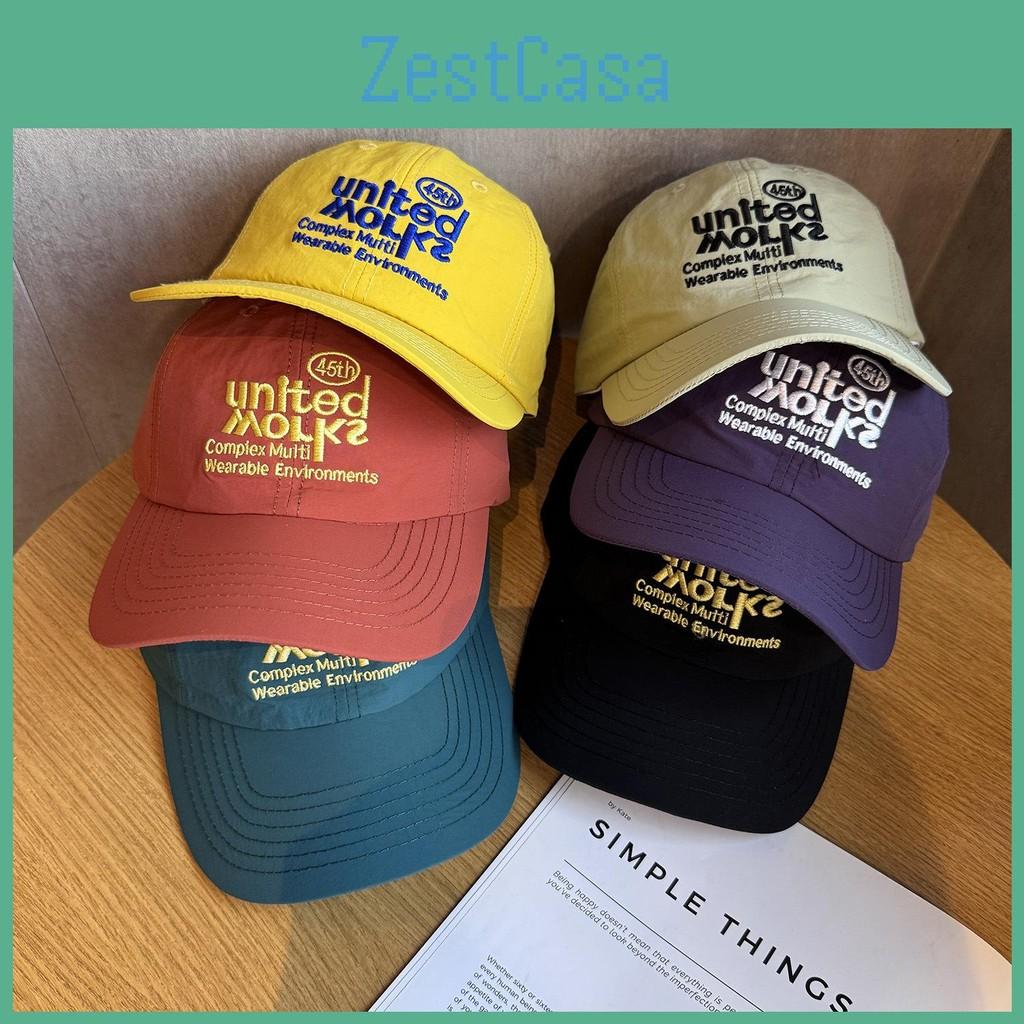 Letter United Embroidery Summer Sunshade Baseball Hats Adjustable Men Women