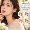 Sparkling Zircon Earring Trendy Stud Earrings NEW Hoop Earring  Gift