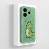 Per Custodia Telefono Redmi Note 14 4G Versione Europa Farfalla Funda Cover Posteriore Morbida in Silicone Liquido Per Protezioni Telefono Redmi Note14