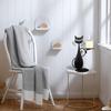 Candle Holder Cartoon Art Cute Style Handmade Decorative Iron Black Cat Shape Candlelight Stand Desktop Ornament Home