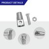 Vibration Proof Battery Terminal Adapter for Auto Marine Metal Construction Quick Connect Battery Terminal Adapter