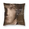 Serie TV Outlander Film Federa Quadrata Copricuscino Decorazione Cuscino Cuscino Comodo per Casa Divano