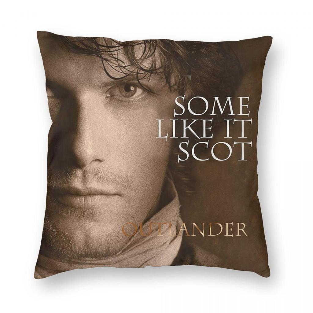 Serie TV Outlander Film Federa Quadrata Copricuscino Decorazione Cuscino Cuscino Comodo per Casa Divano