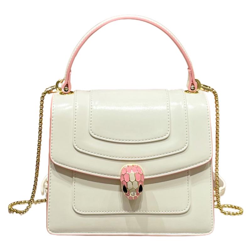 2025 Modna Damska Mała Torebka Crossbody z Wężową Głową