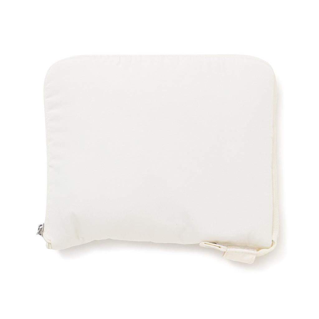 Francfranc Pop Stitch Quilt Carry-On Tote, Ivory, Water-Repellent, Expandable, Lightweight, Large Capacity, Travel Bag, Boston Bag