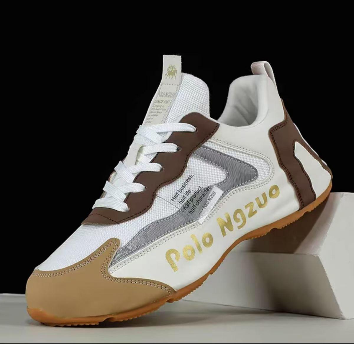 

Кроссовки новая ретро-тенденция уличные беговые кроссовки корейская версия кожа мягкая подошва удобные и дышащие внешнеторговая мужская обувь 44