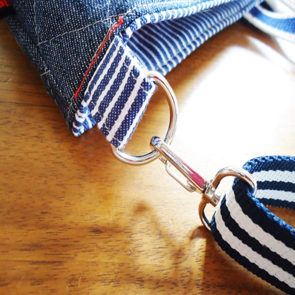 [Craft Parts Shop] 20mm & 19mm Snap Hooks (Silver), 20 Pieces, Shoulder Belt & Keychain