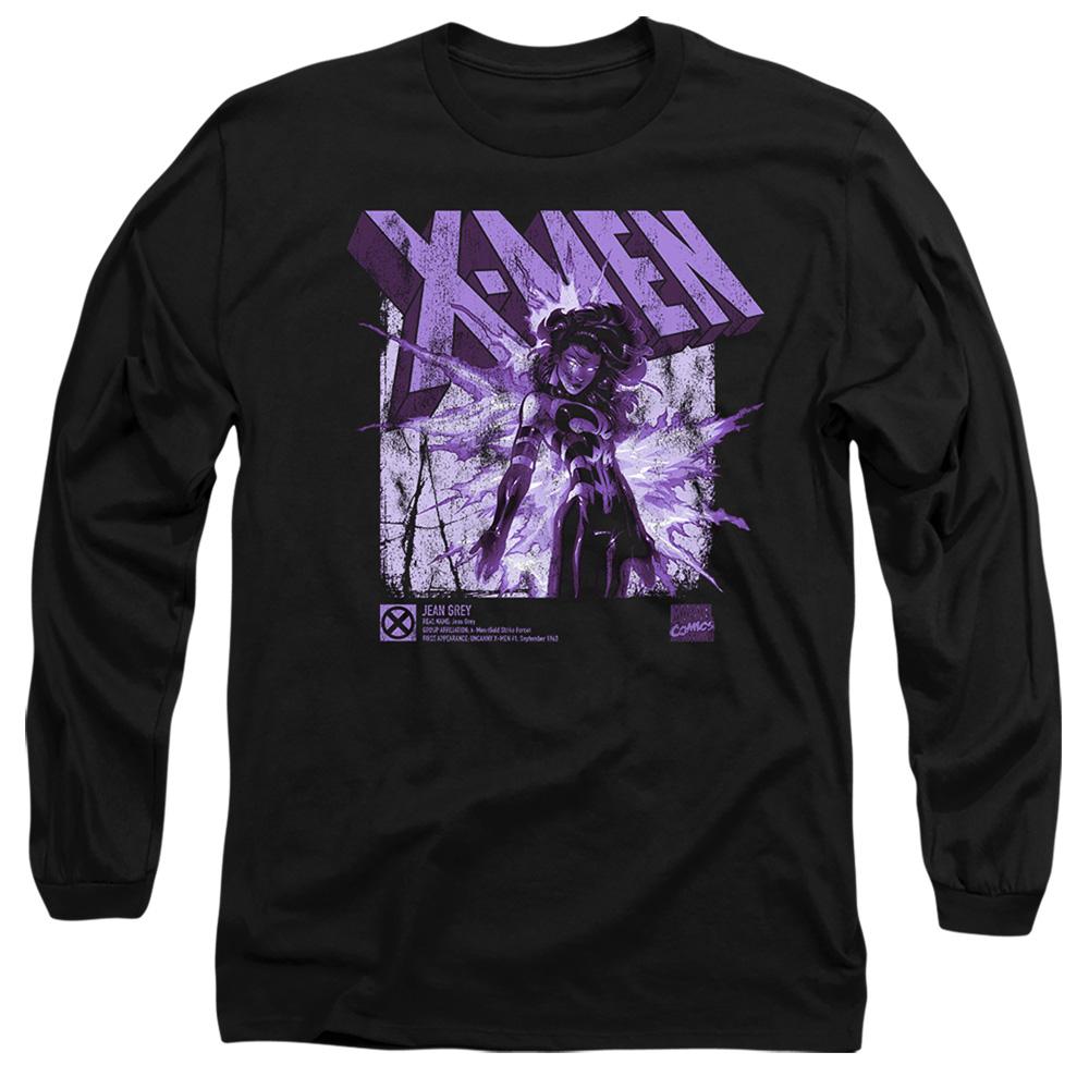 Marvel Unisex Adult X-Men Jean Grey Infographic T-Shirt