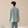 FenTeng Men's 100% Cotton Casual Pajama Set
