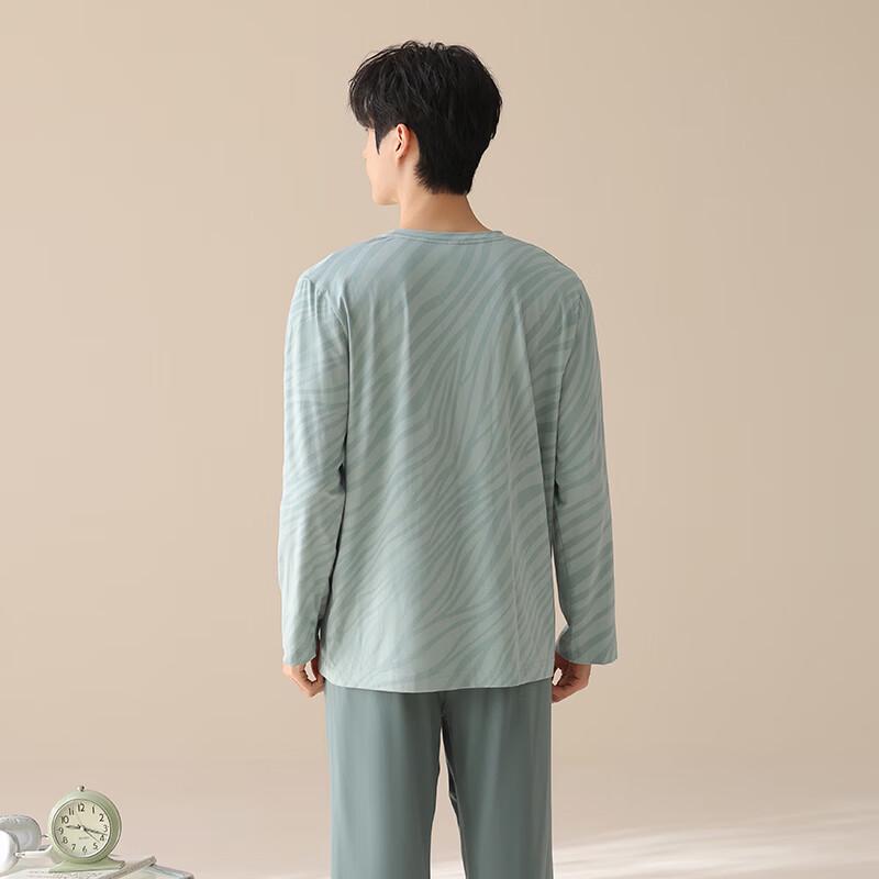 FenTeng Men's 100% Cotton Casual Pajama Set
