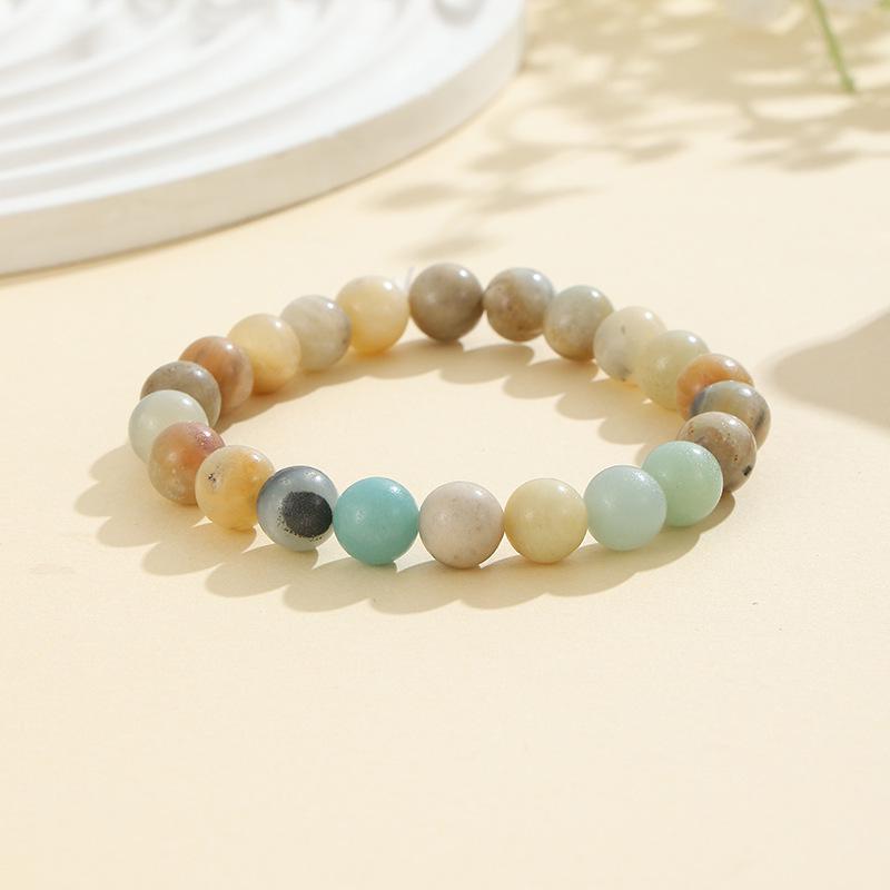 8mm Natural Stone Bracelet: Amethyst, Tiger's Eye, and Agate Jewelry