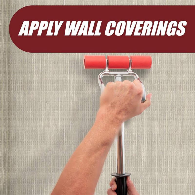 Τάση 2025 Ανασυρόμενο Επαγγελματικό Δάπεδο Και Τοίχου Ρολό Για Λάμινετ, LVP, Μοκέτα, Πλακάκι Και Επενδύσεις Τοίχου, Επεκτείνεται Έως 27 Ίντσες