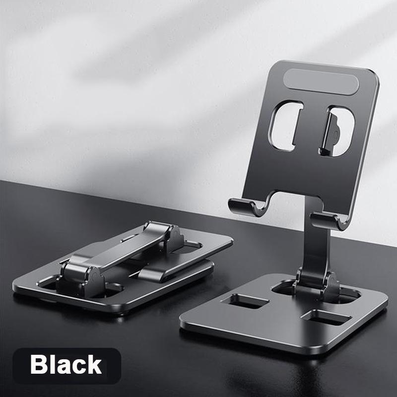 

Регулируемая складная подставка для мобильного телефона, подставка для планшета, настольный держатель, универсальная подставка для телефона и планшета из алюминиевого сплава для iPhone и iPad