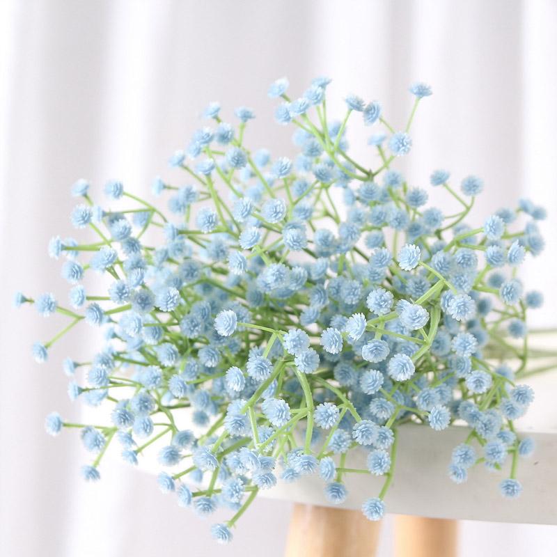 

5/10/20 шт. Искусственные цветы Дыхание младенца Пластиковая гипсофила DIY Цветочные букеты Для ручной работы Свадебная вечеринка Домашнее украшение 5pcs