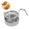 304 Stainless Steel Tea Coffee Strainer Filter With Base For Loose Leaf Tea Easy To Clean Kung Fu Tea Fine Mesh Tea Filter