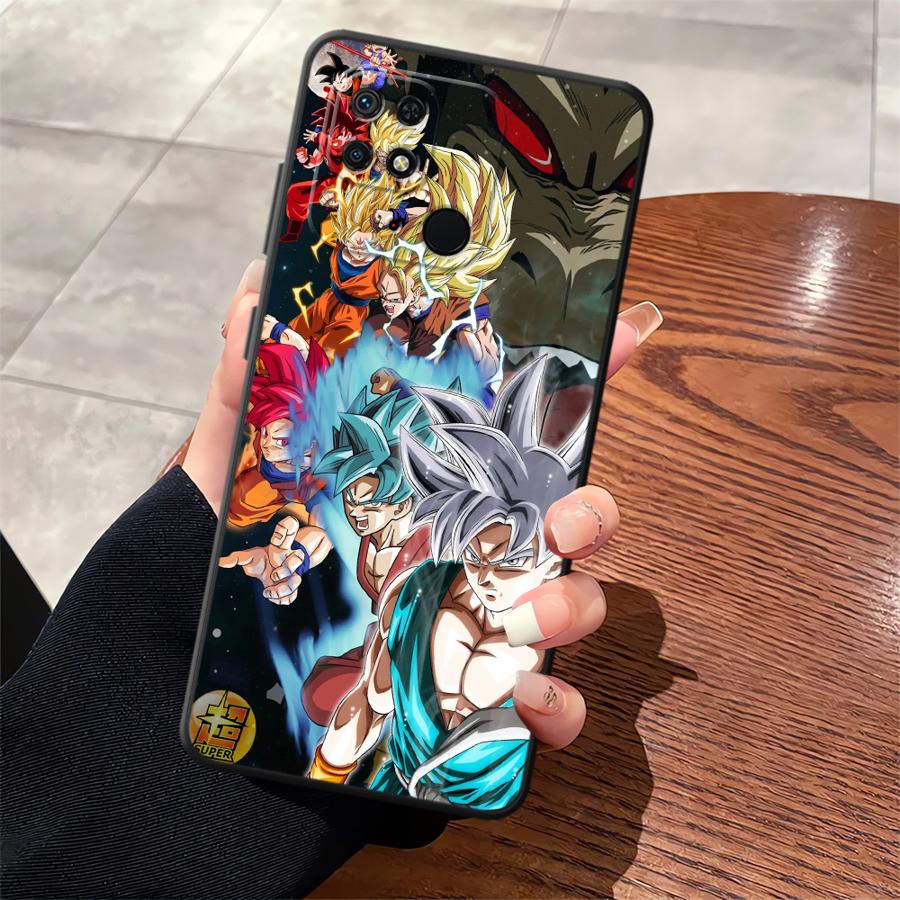 Funda Phone Cover Case for Xiaomi Redmi 9 K40 K80 Pro A4 10 14C 13C A1 A2 Plus A3 A5 12C Cool Dragon Ball
