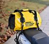 ISE MOUNT Waterproof Motorcycle Rear Seat Bag - Large Capacity, Convertible Backpack/Shoulder Bag for Outdoor Travel and Cycling.