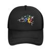 White Power Rangers sumi e Baseball Caps Adult Sport Sun Hat  Hat Adjustable Polyester Dad Hat