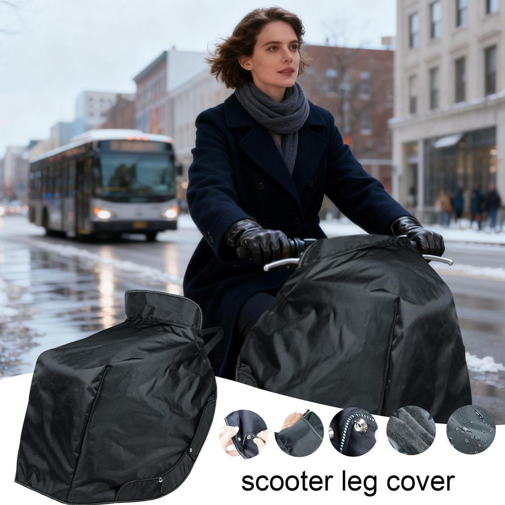 Wind Guard Cover For Scooter Cold Weather Waterproof Warm Scooter Apron Lower Body Cover For Women Men Adults Outdoor Rides