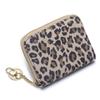 New Leopard Print Short Change Bag Hanging Bag, Women's Multi-functional Coin Storage Bag, RFID Zipper Card Bag.