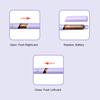 2PCS Earwax Removal Set Earspoon Ear Pick Stainless Steel Earwax Remover Spoon with LED Light