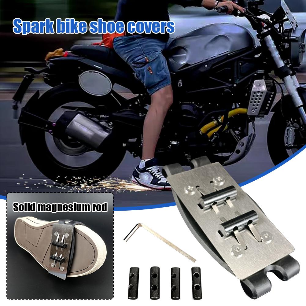Cyklistický návlek na boty Spark Motocykl Kolo Nový Upgrade Cyklistický Efekt Skateboard Jízdní Zařízení Spark Speciální Nástroj T8F0