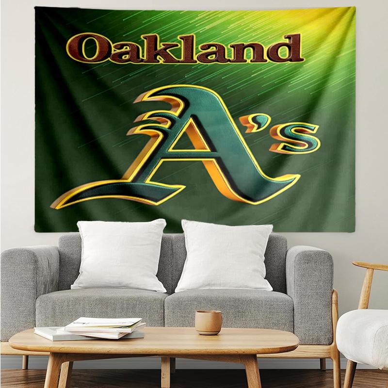 Oakland Team Quick-Dry Tapestry Hanging for Bedroom,Livingroom, Playroom,Decor Art Room Wall Tapestry Holiday and Birthday Gifts