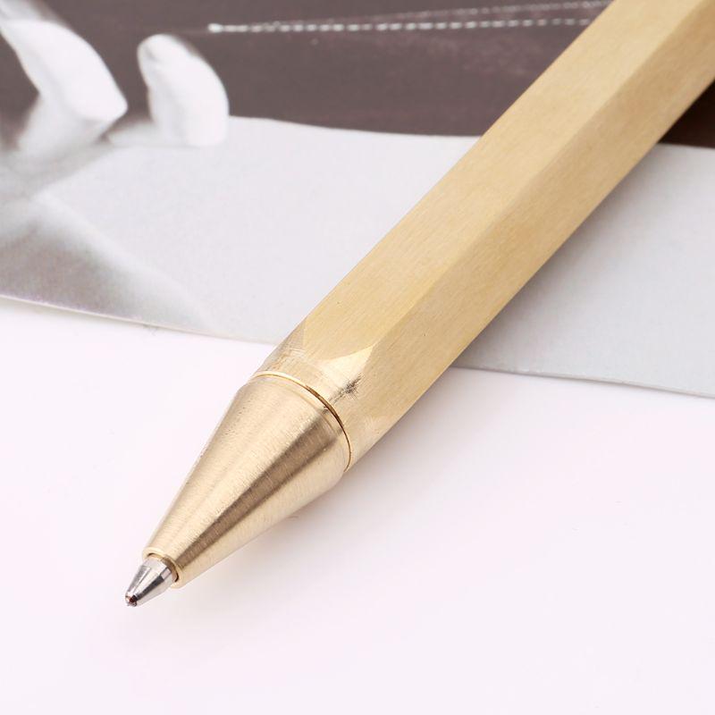 Pix durabil Hexagon Press Metal Business Penit 0,5 mm Rechizite școlare de birou