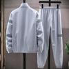 Men Tracksuit Two Piece Set Men'S Sets Sportswear Spring Autumn Jacket+Pants Casual Sports Suit Men Clothing Hip Hop