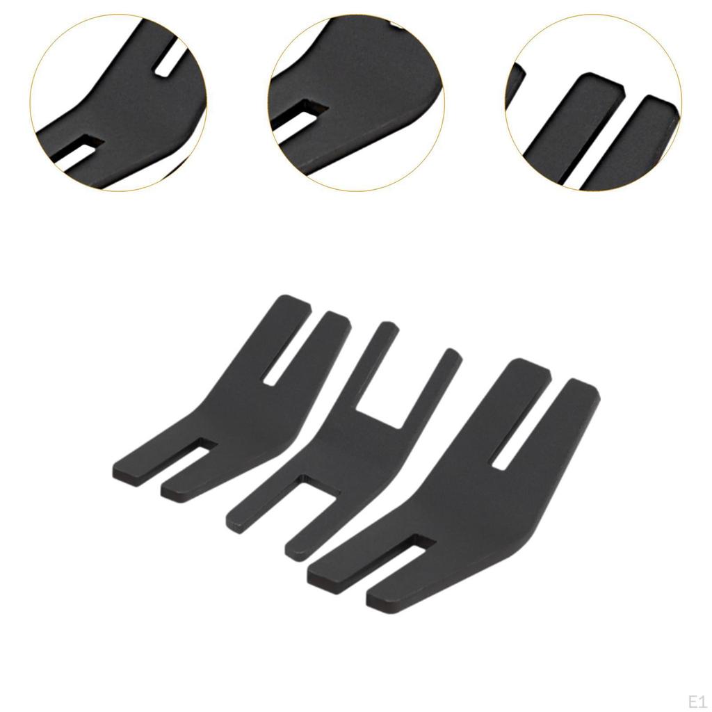 3x Bilsprängslangklämma Hållare Set Rostfri för Fästning av Klämmor Garage